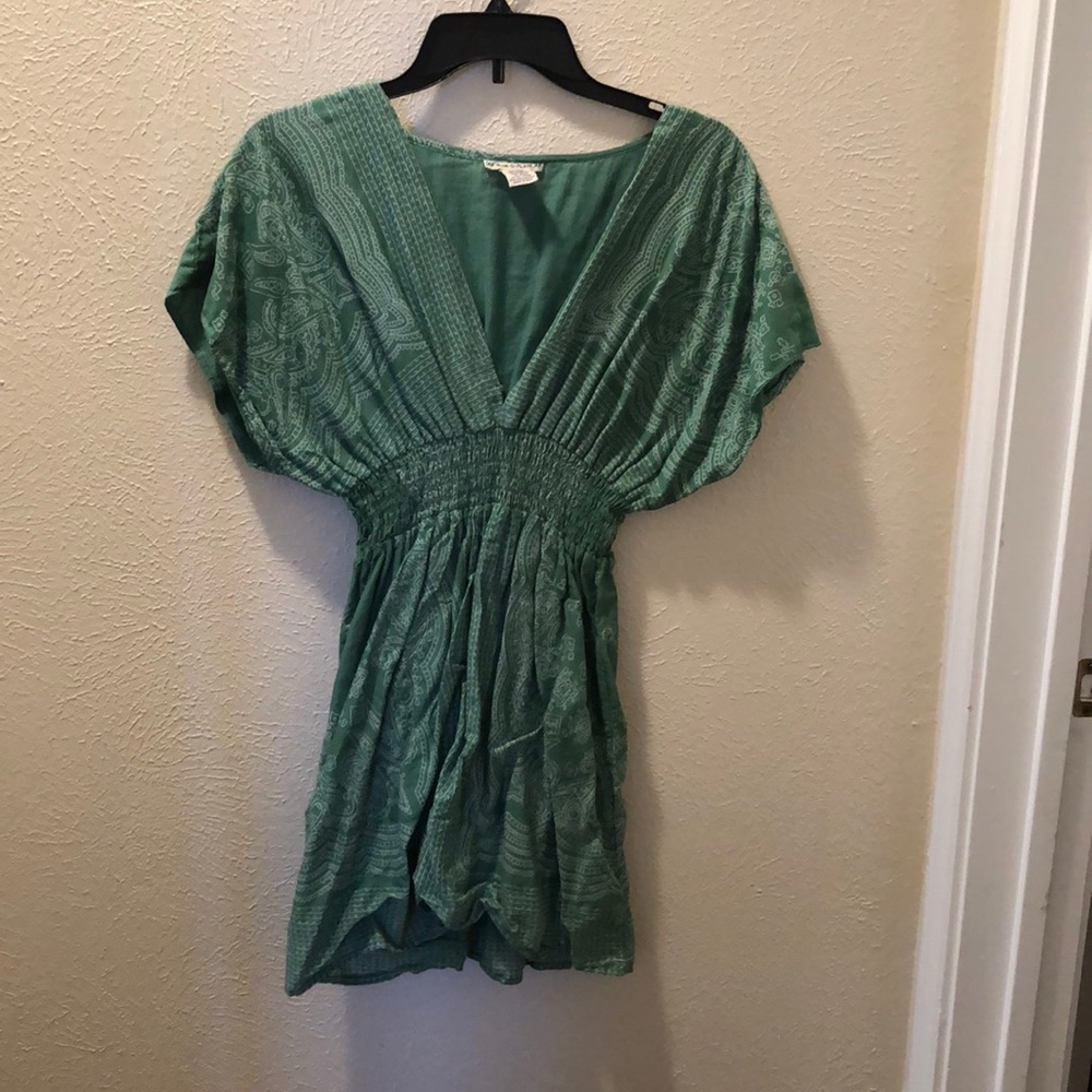 Green dress/cover up